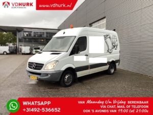 Mercedes-Benz Sprinter Bestelbus 519 3.0 CDI V6 L2H2 Dubbel lucht/ Airco/ Camera/ Trekhaak/ Zwaailamp