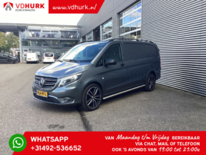 Mercedes-Benz Vito Van 116 CDI Aut. L2 LED/ Cuero/ Carplay/ Climatización/ LMV/ Cámara/ PDC/ Crucero/ Gancho de remolque