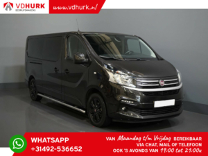 Fiat Talento Bestelbus 1.6 MJ 130 pk L2 DC Dubbel Cabine/ Sidebars/ Navi/ Climate/ Camera/ PDC/ LMV/ Cruise/ Trekhaak