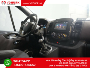 Fiat Talento Bestelbus 1.6 MJ 130 pk L2 DC Dubbel Cabine/ Sidebars/ Navi/ Climate/ Camera/ PDC/ LMV/ Cruise/ Trekhaak