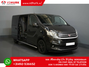 Fiat Talento Bestelbus 1.6 MJ 130 pk L2 DC Dubbel Cabine/ Sidebars/ Navi/ Climate/ Camera/ PDC/ LMV/ Cruise/ Trekhaak