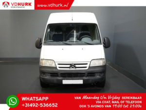 Citroën Jumper Van 2.8 HDI L2H2 Aut. Drives well/ Air conditioning/ Ventilated seat/ Stand heater