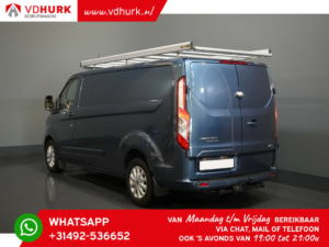 Ford Transit Custom Bestelbus 320 2.0 TDCI 170 pk L2 Limited 2.8t Trekverm./ Stoelverw./ Omvormer/ Carplay/ LMV/ PDC/ Cruise/ Imperiaal