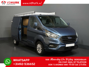 Ford Transit Custom Bestelbus 320 2.0 TDCI 170 pk L2 Limited 2.8t Trekverm./ Stoelverw./ Omvormer/ Carplay/ LMV/ PDC/ Cruise/ Imperiaal