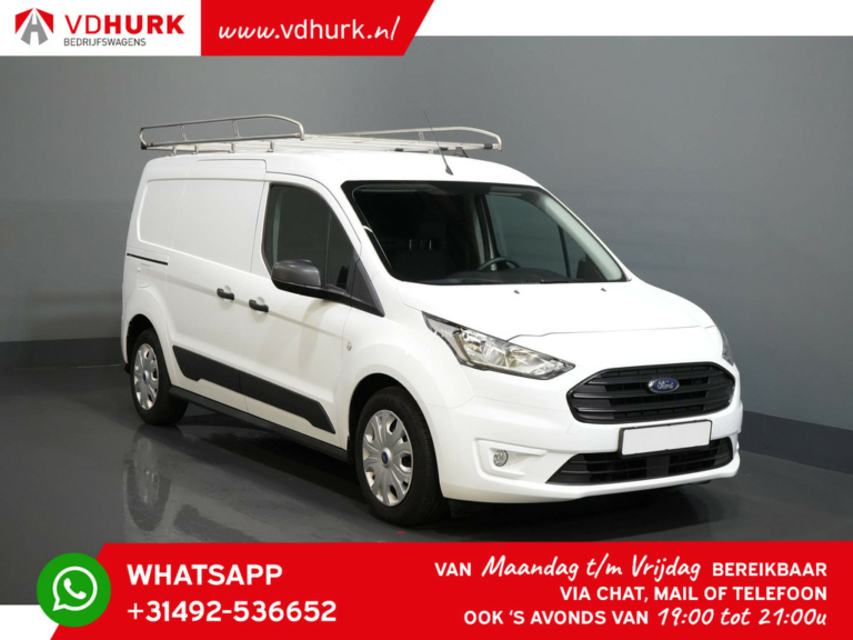 Ford Transit Connect Van 100 cv L2 Trend BENZINA/ 7.275 KM! READY2GO Imperial/ 3pers./ Gancio di traino/ Accessori/ Crociera/ Airco