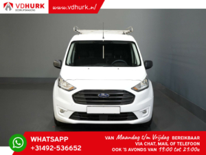 Ford Transit Connect Bestelbus 100 pk L2 Trend BENZINE/ 7.275 KM! READY2GO Imperiaal/ 3pers./ Trekhaak/ Inrichting/ Cruise/ Airco