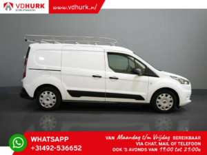 Ford Transit Connect Bestelbus 100 pk L2 Trend BENZINE/ 7.275 KM! READY2GO Imperiaal/ 3pers./ Trekhaak/ Inrichting/ Cruise/ Airco