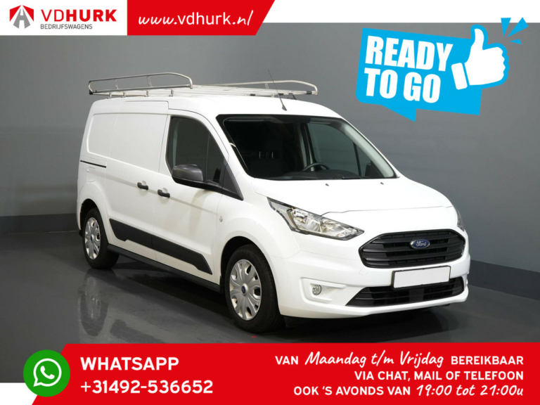 Ford Transit Connect Van 100 hp L2 Trend BENZINE/ 7,275 KM! READY2GO Imperial/ 3 Pers./ Anhängerkupplung/ Armaturen/ Cruise/ Airco