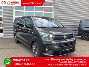 Citroën Jumpy Bestelbus 2.0 HDI 180 pk Aut. DC Dubbel Cabine/ Keyless/ LMV/ Virtual Cockpit/ CarPlay/ Climate/ Camera/ Navi