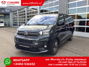 Citroën Jumpy Bestelbus 2.0 HDI 180 pk Aut. DC Dubbel Cabine/ Keyless/ LMV/ Virtual Cockpit/ CarPlay/ Climate/ Camera/ Navi