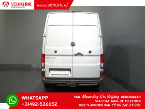 Volkswagen Crafter Bestelbus 2.0 TDI 180 pk Aut. L3H3 DC Dubbel Cabine/ 7pers./ Gev.stoel/ Carplay/ Camera/ / Cruise/ Betimmerd/ Trekhaak/ 270Gr.deuren