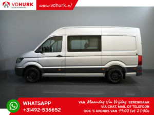 Volkswagen Crafter Van 2.0 TDI 180 к.с. авт. L3H3 DC Double Cab/ 7перс./ Гев.стілець/ Carplay/ Камера/ / Круїз/ Столярка/ Фаркоп/ 270Gr.deuren