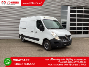 Renault Master Bestelbus 2.3 dCi 145 pk EUR6 L2H2 2x Schuifdeur/ Laadklep/ Standkachel/ Camera/ PDC/ Cruise/ Airco