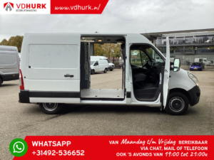 Renault Master Van 2.3 dCi 145 к.с. EUR6 L2H2 2x Зсувні двері / Підйомник заднього борту / Підігрів підставки / Камера / PDC / Круїз / Кондиціонер