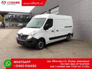 Renault Master Bestelbus 2.3 dCi 145 pk EUR6 L2H2 2x Schuifdeur/ Laadklep/ Standkachel/ Camera/ PDC/ Cruise/ Airco