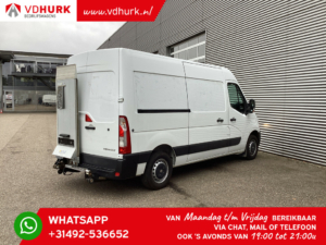 Renault Master Bestelbus 2.3 dCi 145 pk EUR6 L2H2 2x Schuifdeur/ Laadklep/ Standkachel/ Camera/ PDC/ Cruise/ Airco