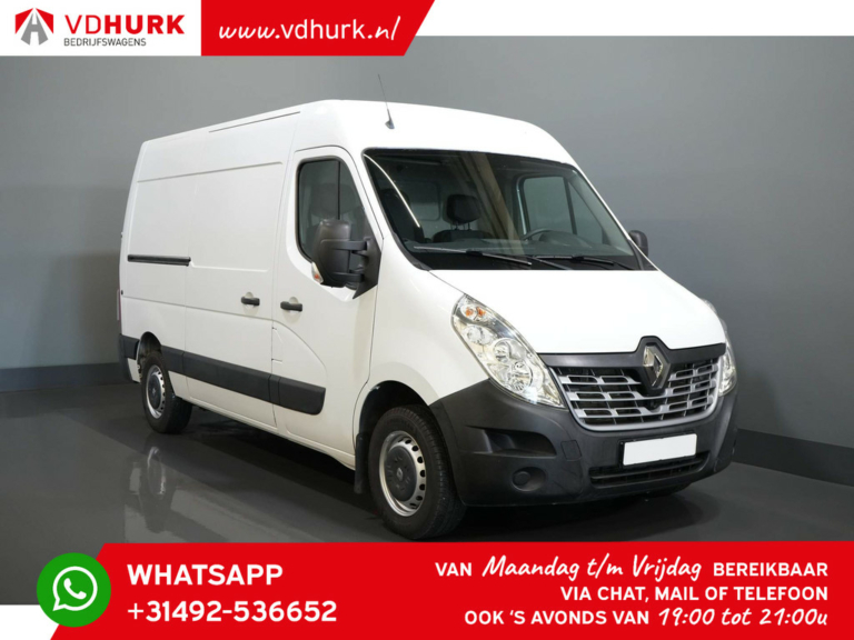 Renault Master Van 2.3 dCi 145 hp EUR6 L2H2 2x Sliding door/ Tail lift/ Stand heater/ Camera/ PDC/ Cruise/ Air conditioning