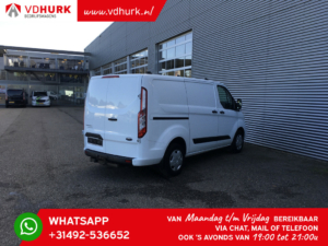 Ford Transit Custom Bestelbus 2.0 TDCI 130 pk Trend Standkachel/ Stoelverw./ PDC/ Cruise/ Trekhaak/ Airco