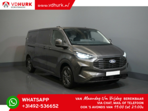 Ford Transit Custom Bestelbus 320 2.0 TDCI 170 pk Aut. L2 Limited Adapt.Cruise/ Navi/ Stoelverw./ Trekhaak/ LED/ Stuurverw./ Camera