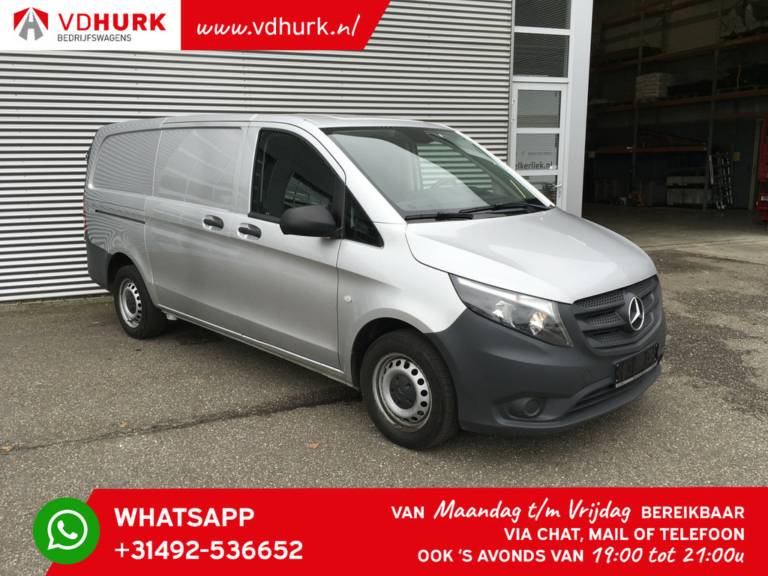 Mercedes-Benz Vito Van 114 2.2 CDI Aut. L2 Riscaldamento ambiente/ Riscaldamento sedili/ Dispositivo di traino 2,5t/ Telecamera/ Navi/ Cruise/ Aria condizionata/ Gancio di traino