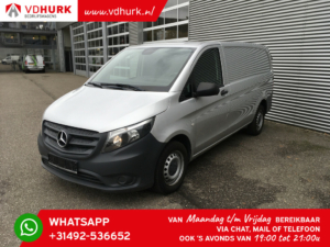 Mercedes-Benz Vito Van 114 2.2 CDI Aut. L2 Обігрівач повітря/ Підігрів сидінь/ 2.5т Буксирний пристрій/ Камера/ Навігатор/ Круїз/ Кондиціонер/ Буксирний гак