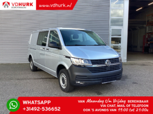 Volkswagen Transporter Bestelbus 2.0 TDI 150 pk L2 DC Dubbel Cabine 4Motion/ 4x4/ Standkachel/ 2.5t Trekverm./ Cruise/ 4-motion