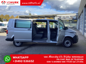 Volkswagen Transporter Bestelbus 2.0 TDI 150 pk L2 DC Dubbel Cabine 4Motion/ 4x4/ Standkachel/ 2.5t Trekverm./ Cruise/ 4-motion