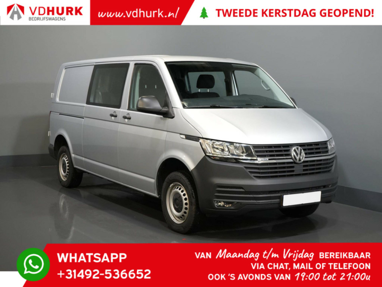 Volkswagen Transporter Van T6.1 2.0 TDI 150 ch L2 DC Double Cab 4Motion/ 4x4/ Standkachel/ 2.5t Trekverm./ Cruise/ 4-motion