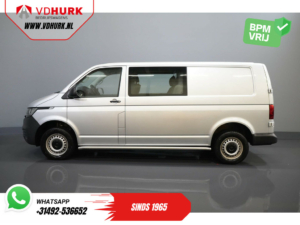 Volkswagen Transporter Bestelbus T6.1 2.0 TDI 150 pk L2 DC Dubbel Cabine 4Motion/ 4x4/ Standkachel/ 2.5t Trekverm./ Cruise/ 4-motion