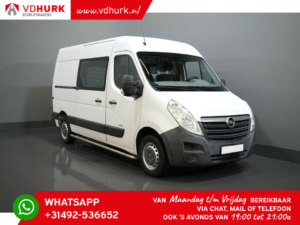 Vauxhall Movano Vans 2.3 CDTI L2H2 2x Sliding door/ 2.5t Towing Verm./ 270 Gr. Doors/ Sidebars/ Airco/ Bluetooth