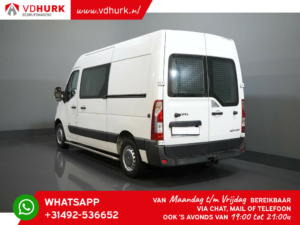 Vauxhall Movano Vans 2.3 CDTI L2H2 2x Sliding door/ 2.5t Towing Verm./ 270 Gr. Doors/ Sidebars/ Airco/ Bluetooth