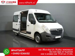 Vauxhall Movano Vans 2.3 CDTI L2H2 2x Sliding door/ 2.5t Towing Verm./ 270 Gr. Doors/ Sidebars/ Airco/ Bluetooth