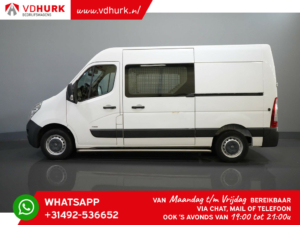 Vauxhall Movano Vans 2.3 CDTI L2H2 2x Sliding door/ 2.5t Towing Verm./ 270 Gr. Doors/ Sidebars/ Airco/ Bluetooth