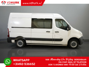 Vauxhall Movano Vans 2.3 CDTI L2H2 2x Sliding door/ 2.5t Towing Verm./ 270 Gr. Doors/ Sidebars/ Airco/ Bluetooth