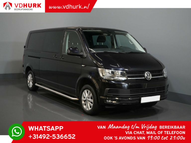 Volkswagen Transporter Van 2.0 TDI L2 DC Trendline Doppelkabine/ Seitenstangen/ Heckbügel/ Navi/ Carplay/ PDC/ LMV/ Cruise/ Airco