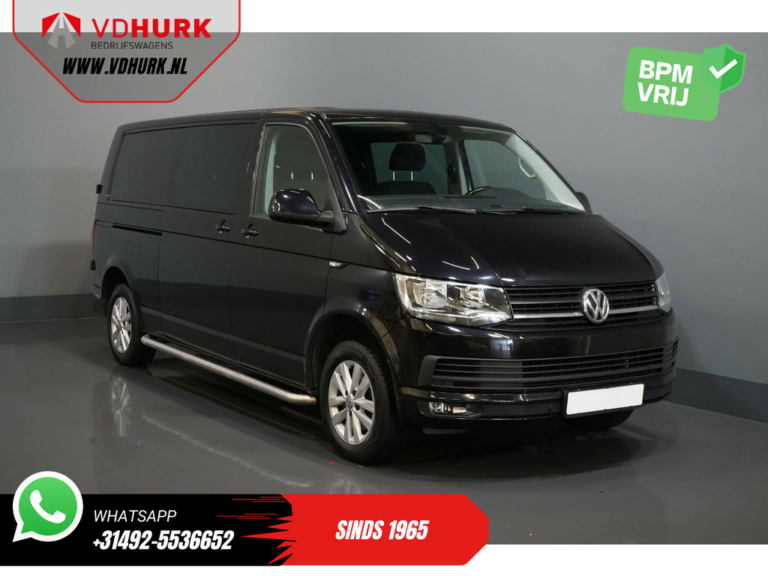 Volkswagen Transporter Van 2.0 TDI L2 DC Trendline Double Cab/ Sidebars/ Rearbar/ Navi/ Carplay/ PDC/ LMV/ Cruise/ Airco