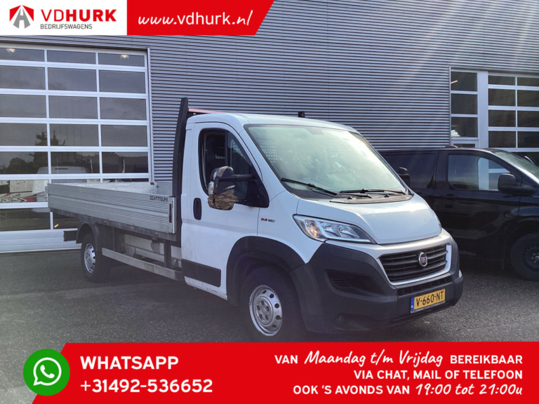 Fiat Ducato Offene Ladekiste 2.3 MJ 150 PS Offene Ladekiste/ Pick up/ 420x203/ 3.0t Anhängelast/ Pritsche