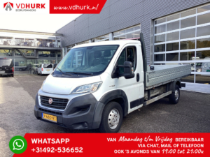 Fiat Ducato Open laadbak 2.3 MJ 150 pk Open Laadbak/ pick up/ 420x203/ 3.0t trekverm./ Pritsche