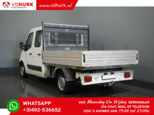 Renault Master Open cargo box 2.3 dCi 130 hp DC Double Cab/ Open cargo box/ Pritsche/ Doka/ 7pers./ Towbar/ Airco/ 242x204x40/ Pick Up