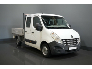 Renault Master Open cargo box 2.3 dCi 130 hp DC Double Cab/ Open cargo box/ Pritsche/ Doka/ 7pers./ Towbar/ Airco/ 242x204x40/ Pick Up