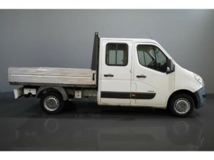 Renault Master Open cargo box 2.3 dCi 130 hp DC Double Cab/ Open cargo box/ Pritsche/ Doka/ 7pers./ Towbar/ Airco/ 242x204x40/ Pick Up