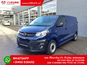 Opel Vivaro Bestelbus 2.0 CDTI 150 pk L2 Standkachel/ Stoelverw./ Alarm/ Navi/ Carplay/ PDC