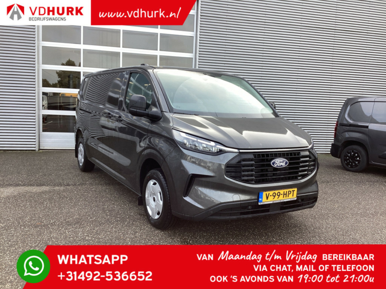 Ford Transit Custom Vans 2.0 TDCI 130 к.с. L2 5 років / 200 000 км гарантії / 2.7T буксир./ Navi / Stoelverw./ LED / Carplay / Клімат / Камера / PDC / Круїз