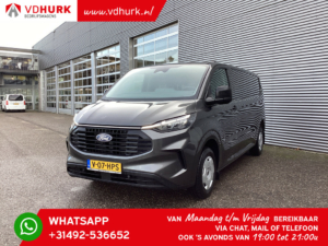 Ford Transit Custom Bestelbus 2.0 TDCI 130 pk L2 5 jaar/200.000 km garantie/ 2.7T trekverm./ Navi/ Stoelverw./ LED/ Carplay/ Climate/ Camera/ PDC/ Cruise