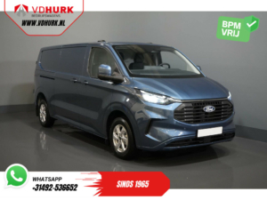 Ford Transit Custom Van 2.0 TDCI 150 CV L2 LIMITED BPM FREE 2x SLIDING DOOR 5 years/200,000km WARRANTY!/ Navi/ Carplay/ Camera/ Seat heating/ LED