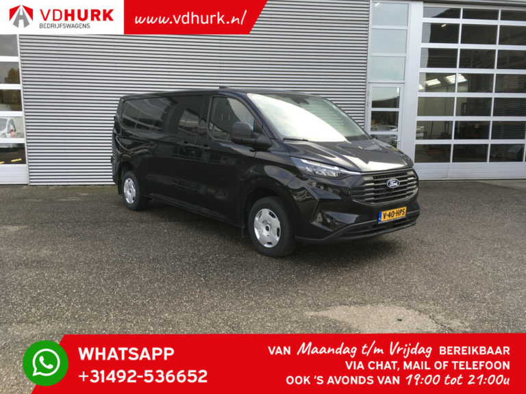 Ford Transit Custom Vans 2.0 TDCI 130 hp L2 Trend LED/ 5 Year Warranty/ Navi/ 2.7T towing capacity/ Seat heating/ Carplay/ Climate/ Camera/ PDC/ Cruise