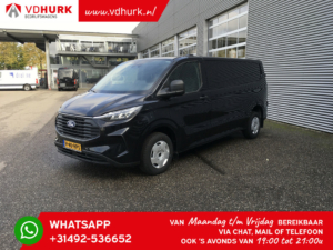 Ford Transit Custom Bestelbus 2.0 TDCI 130 pk L2 Trend LED/ 5 Jaar Garantie/ Navi/ 2.7T trekverm./ Stoelverw./ Carplay/ Climate/ Camera/ PDC/ Cruise