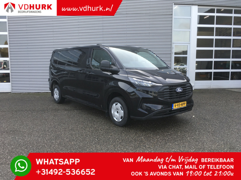 Ford Transit Custom Vans 300 2.0 TDCI 136 KM L2 Trend 5 lat gwarancji/ 200 000 km/ 2.7T uciąg/ Navi/ Tapicerka przestrzeni ładunkowej/ Stoelverw./ Carplay/ Clima