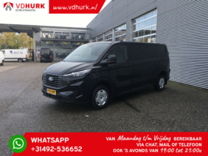 Ford Transit Custom Bestelbus 2.0 TDCI 136 pk L2 5 jaar/ 200.000km GARANTIE! 2.7T trekverm./ Navi/ Laadruimte pakket/ Stoelverw./ Carplay/ Climate/ Camera/ PD