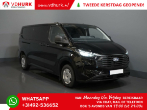 Ford Transit Custom Van 2.0 TDCI 136 hp L2 5 years/ 200,000km GUARANTEE! 2.7T towverm./ Navi/ Loadspace package/ Seatverw./ Carplay/ Climate/ Camera/ PD